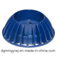 Die-Casting Aluminum LED Parts with Blue Appearance and Good Sales Made in Chinese Factory